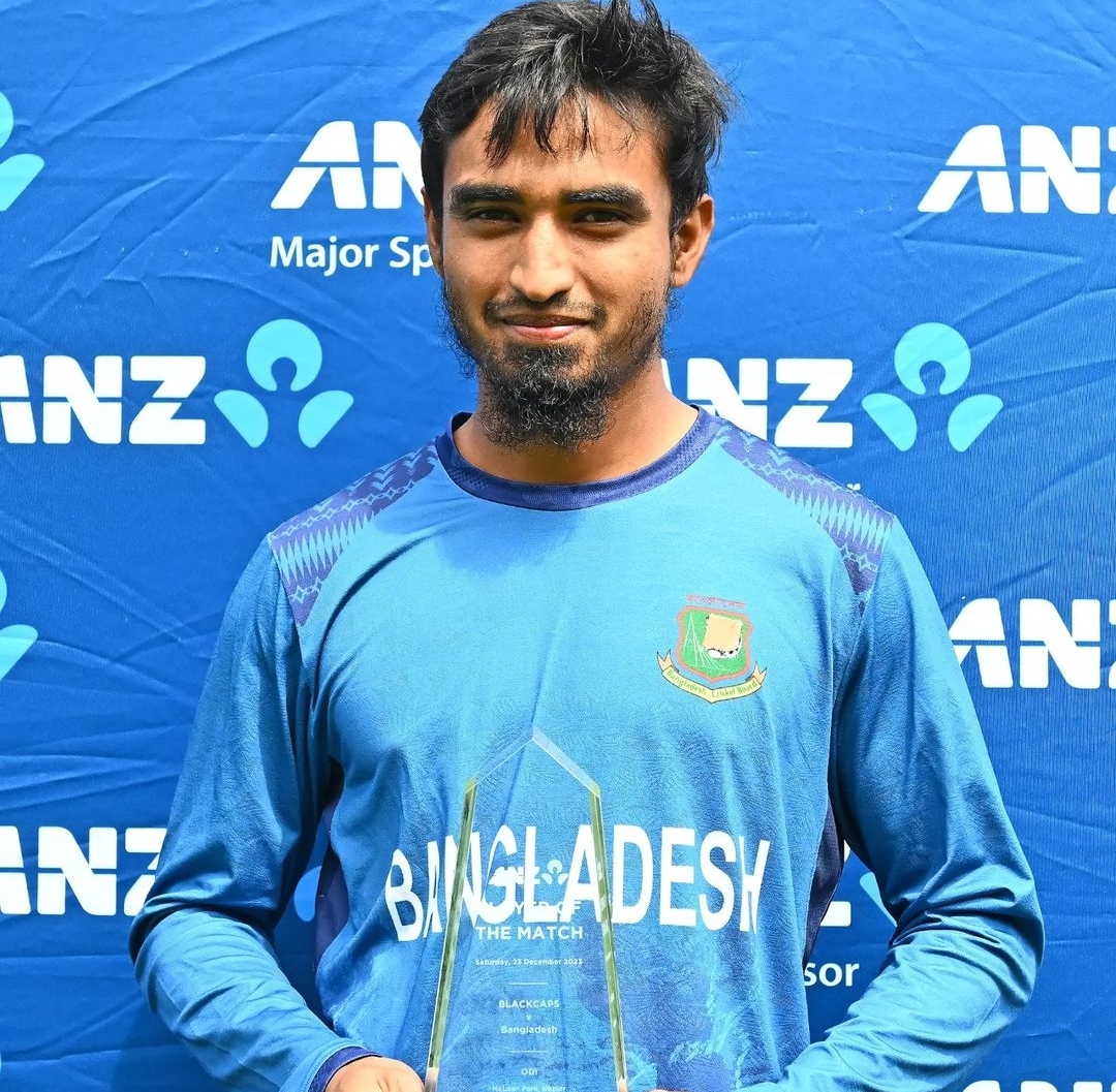 Tanzim Hasan Sakib हैमस्ट्रिंग चोट के कारण तीसरे वनडे से बाहर हो गए