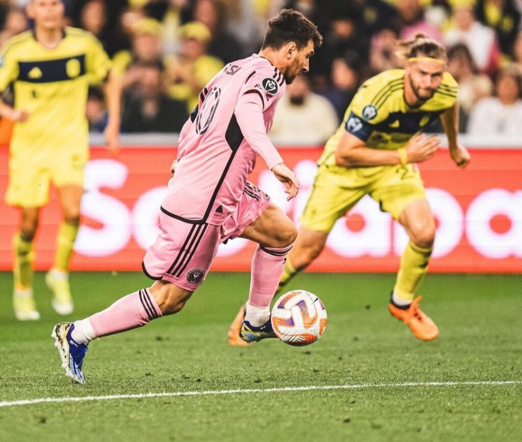 Argentine star, Lionel Messi,