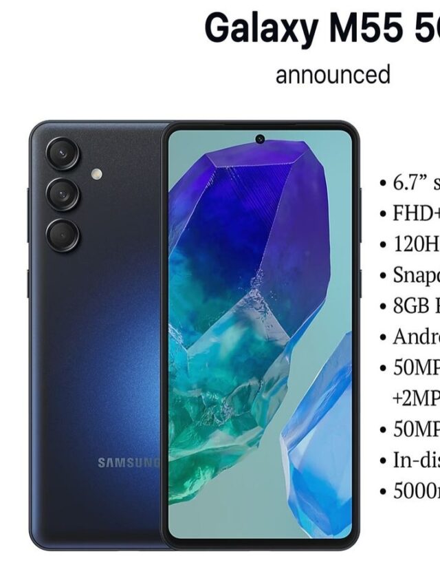 Galaxy M55 5G launch soon.