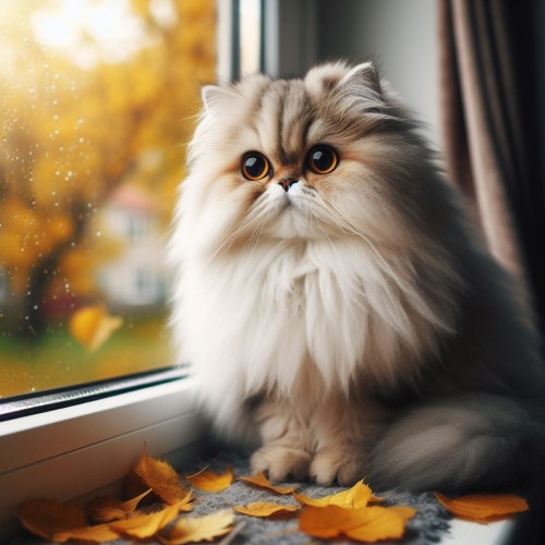 Persian Cats With its luxurious long fur and distinctive flat face, the Persian cat is an epitome of elegance. 