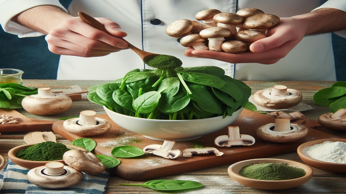 Harnessing the Power of Protein-Rich Veggies: 5 Benefits of Adding Spinach to Mushrooms to Your Daily Diet