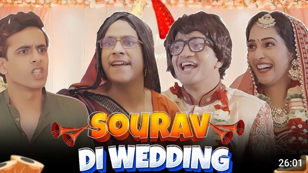 Sorav Di Weeding, Purav Jha, a celebrated Indian YouTuber, has released a new video titled "Sorav Di Weeding,"