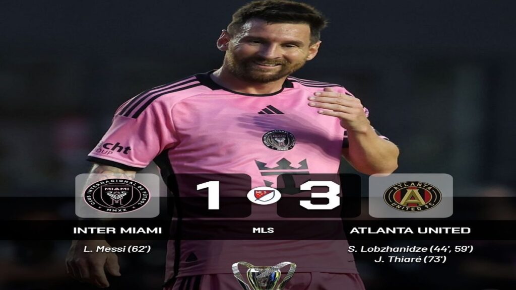Messi’s Goal in Vain as Atlanta United Upends Inter Miami: A Detailed Analysis