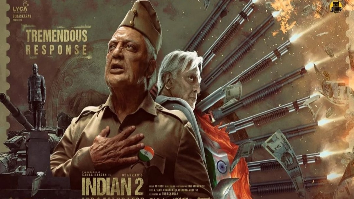 Indian 2, Blockbuster movie, Powerful action Released 12 July