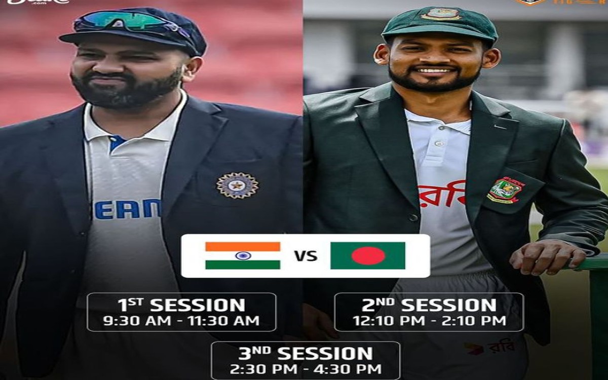 India vs Bangladesh 2nd Thrilling Test Match: An Eventful Start Despite Rain Interruptions 2024