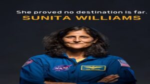 Sunita Williams returns,